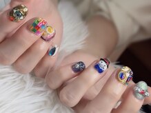 エムシーベル(m.c bell)/ハウルの動く城ネイル