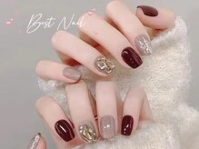 Best Nail 銀座店【ワンホンネイル・スカルプ・パラジェル・上品ジェルネイル】/アート4本