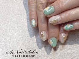 プルメリアnail