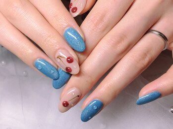 ネイルサロン リン(Lin)/さくらんぼ 水滴