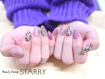 スターリー(STARRY)/ヒョウ柄 派手 ギャル ラメ