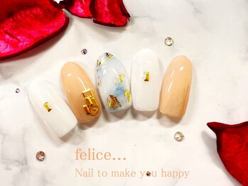 ネイルサロン フェリーチェ(felice)/【定額ネイル】¥7480