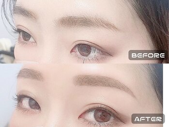 アイック 新潟店(I’ck)/眉カラー+眉毛WAXデザイン