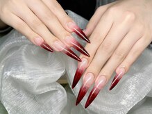 ピンキーネイル(Pinky Nail)/チップラメグラデーション