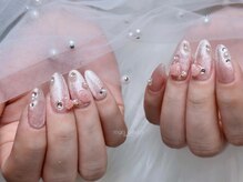 エンジェルガーデンネイル 池袋店(Angelgarden nail)/ローズ春ネイル