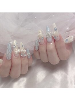 マリネイル(Mari NAIL)/さくらんぼネイル