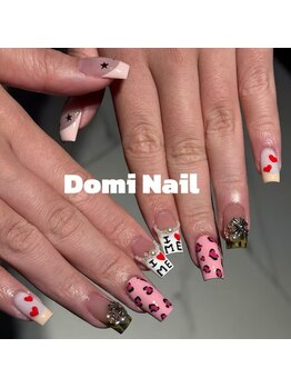 Domi Nail Salon 渋谷店　長さだし/持ち込み/フィルイン/ワンホン/フレンチ＊