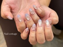 ネイルコテージ 新宿南口店(Nail cottage)/マグネット×グラデーション