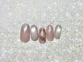 10月定額/ガーリーネイル