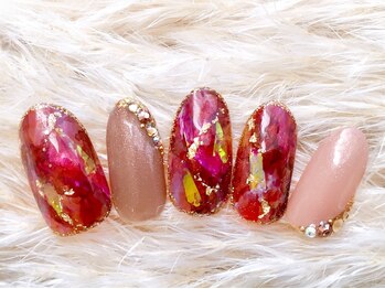 アミネイルズ(AmiNails)/ブリーディングインク♪