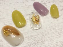 ネイルアルケー(Nail ARCHE)/ニュアンス×シンプルネイル