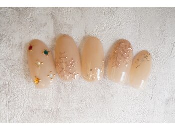 プチリリィ(Petit Lily)/ミラーで描いたチェックがキラリ