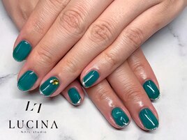 H-404クリアターコイズネイル