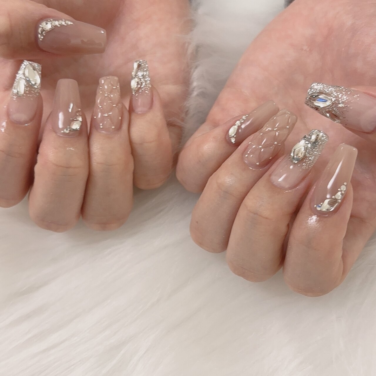 【スカルプ10本＋ジェルデザインアート】持ち込みデザインやり放題