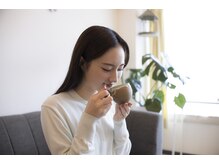 ココプレジール(Cocoplaisir)の雰囲気（トリートメントの後はハーブティーでほっと一息♪）