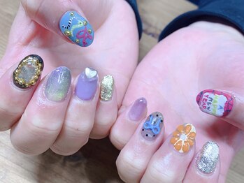 ハイアンドドライ(High and Dry)/年越しネイル