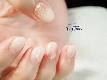 タイニーツリー(Tiny Tree)/バラアート手描きアート