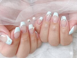 カラーフレンチネイル☆