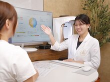 ウリ(uli beauty)の雰囲気（個室のカウンセリングルーム・AI肌分析でより正確に提案◎）