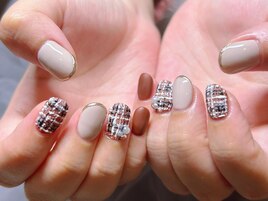 ツイードネイル