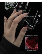 ビースタジオブランジュ(B STUDIO blange)/レッド/フレンチ/マグネット