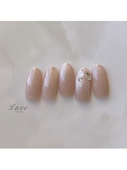 ネイルケア付きブライダルネイル