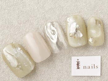 アイネイルズ 三宮店(I nails)/ピスタチオカラー¥8000