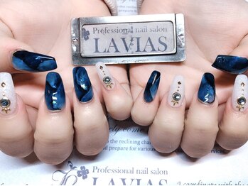 プロフェッショナル ネイルサロン ラヴィアス(LAVIAS)/【ジェル】10本アートし放題