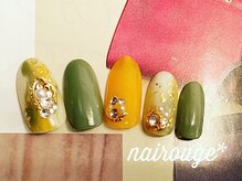 ネイル―ジュ 札幌大通店(nairouge*)/洋梨ネイル♪