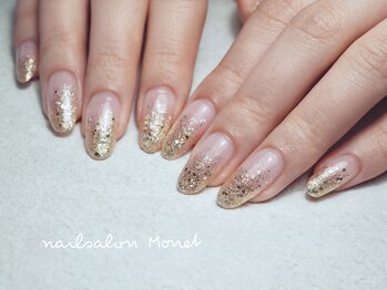 ネイルサロン モネ(Monet)/ラメグラデーション