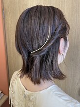 クリア(klir)/お呼ばれヘアアレンジ★