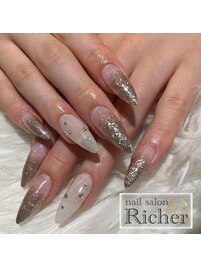 ラメグラデーション