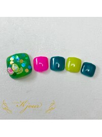 トロピカルキウイネイル