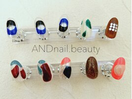 秋ネイル/ニュアンス/藤沢