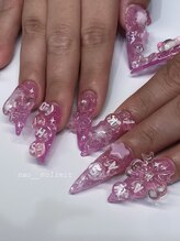 ノーリミットオオサカ 心斎橋(NOLIMIT.OSAKA)/フィルイン/長さだしネイル