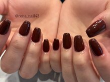 レナネイル(rena nail)/潤ちゅる似合わせワンカラー