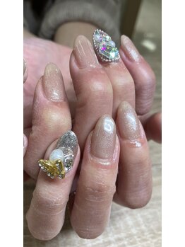 エーナイン イオン一関店/ビジューネイル