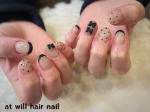 アット ウィル ヘアー ネイル(at will hair nail)/お持ち込みアート