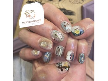ピピランチェ(PIPIRANCHE)/個性派ニュアンスネイル