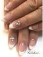 ネイルアンドコー (Nail&co.)&nbsp;シンプルなフレンチも得意です