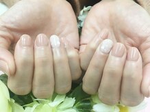 プルミエ ネイル(Premier Nail)/シースルーハートホロ