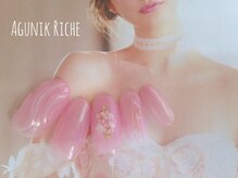 アグニークリッシェ(Agunik Riche)/【押し花ネイル】