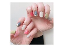 リッシュネイルアンドアイラッシュ グランデ(Riche nail&eyelash grande)/カラフルnail