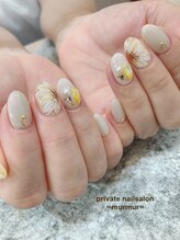 プライベート ネイルサロン マーマ(murmur)/フラワーネイル