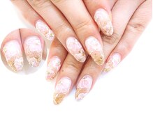 ネイルコレクション ピンク(Nail Collection Pink)/ジェル放題★シフンフラワー