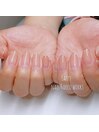 グラデーション＋先端ミラー
