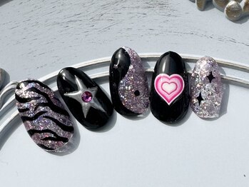 リコリコネイル(Riko Riko Nail)/定額デザインC