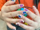 colorful nail