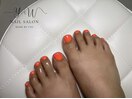 夏フットネイル