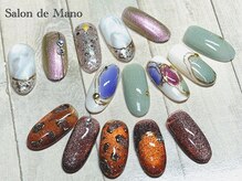 サロンドマーノ(Salon de Mano)の雰囲気（月替り☆キャンペーンネイル♪写真：オフ込み定額6800円）